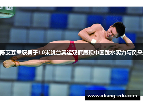 陈艾森荣获男子10米跳台奥运双冠展现中国跳水实力与风采