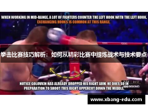 拳击比赛技巧解析:如何从精彩比赛中提炼战术与技术要点 拳击比赛技巧解析:如何从精彩比赛中提炼战术与技术要点